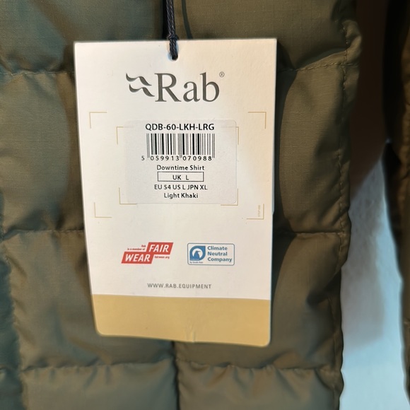 Rab Men's Downtime Down Shirt Jacket - Picture 7 of 12